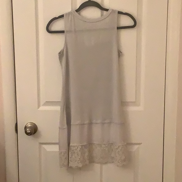 Logo Cami, Mist Grey, Size XSP - Picture 2 of 10